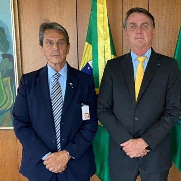 Bolsonaro e Roberto Jefferson