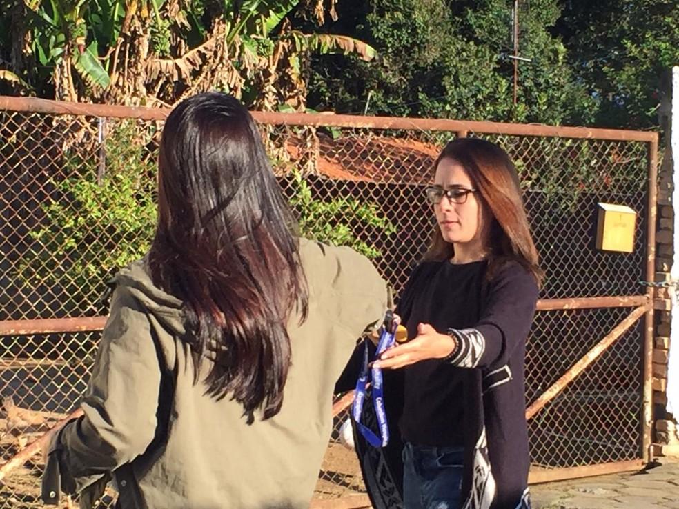 Anna Carolina Jatob deixou a Penitenciria feminina Santa Maria Eufrsia Pelletier em Trememb SP em 2019 Foto Luiza VenezianiG1