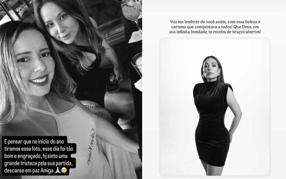Image: https://thefolha.news/wp-content/uploads/2025/10/postiimg-68de766c82f664919.jpg Homenagens de amigos da dentista Lorena Pitaluga Foto ReproduoInstagram de Daniela Martins Nunes e Isadora Antunes