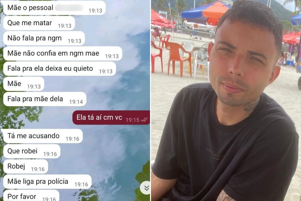 Image: https://thefolha.news/wp-content/uploads/2025/11/postiimg-690cee48aa1929548.jpg Herick de Jesus Luz de 23 anos mandou mensagens para a me e desapareceu em Santos SP Foto Arquivo Pessoal