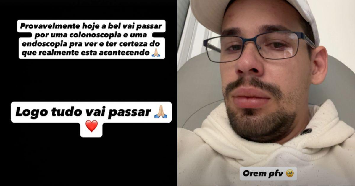 Image: https://thefolha.news/wp-content/uploads/2025/11/postiimg-692882e1d5e0e2685.jpg Lucas Borbas compartilhou quadro de sade da esposa pelo Instagram