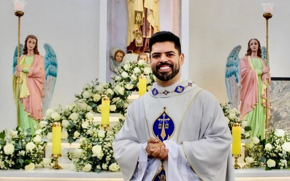 Padre Jlio Csar Agripino morre aos 38 anos em Carmo do Rio Claro Foto Diocese de Guaxup