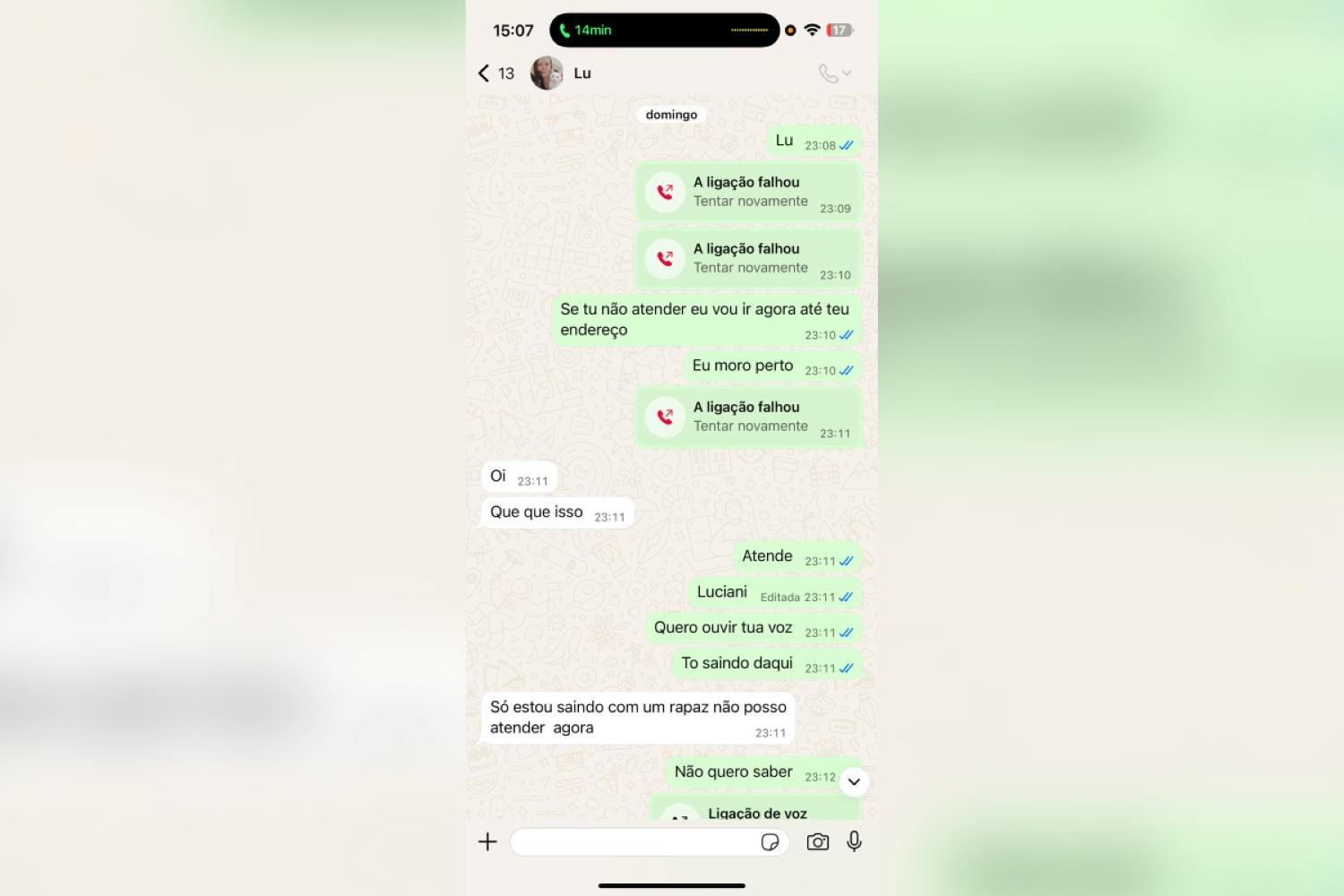 Image: https://thefolha.news/wp-content/uploads/2026/03/postiimg-69b20d8ecdb722314.jpg Mensagem suspeita acendeu alerta famlia de Luciani Aparecida Estivalet Freitas