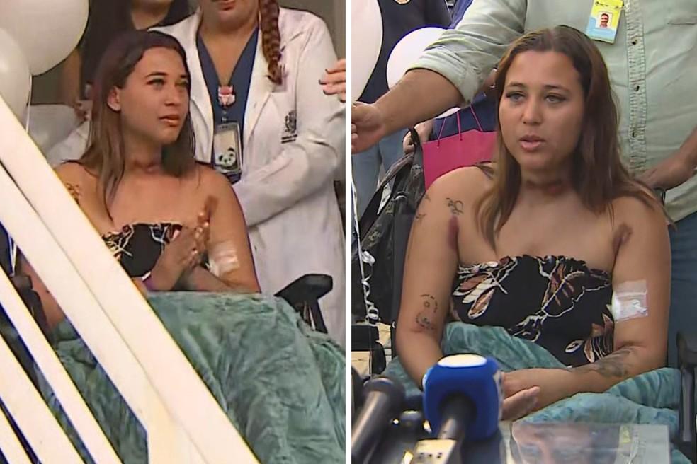 Image: https://thefolha.news/wp-content/uploads/2026/06/postiimg-6a1e4a37934bb3773.png Bruna Damaris Santanna da Silva recebe alta de hospital Foto ReproduoTV Vanguarda